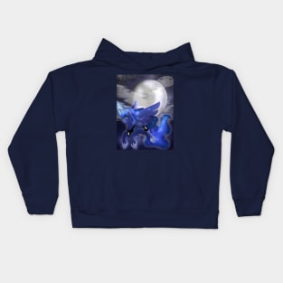 Princess Of The Night Kids Hoodie